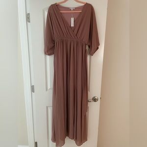 NWT Baltic Born Pink Maxi Dress, size small